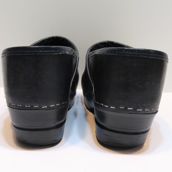 Dansko classic style blue platform clogs, size 10. Blue clogs. - Picture 4 of 13